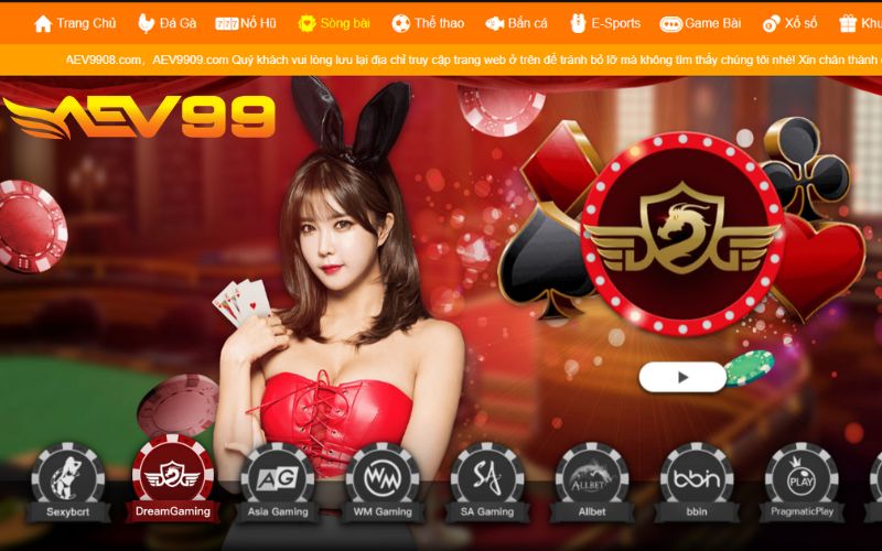 Live casino cùng Dealer xinh đẹp